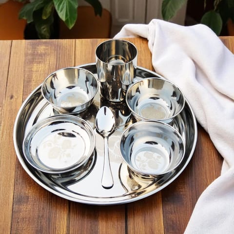 Thali Set Lazer 7 pcs Craft code 152 (L) (S061 B)