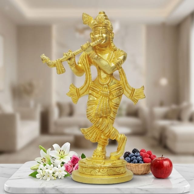 Brass Krishna Super Fine Finish Idol-4.5*2.5*7 (BS882 A)