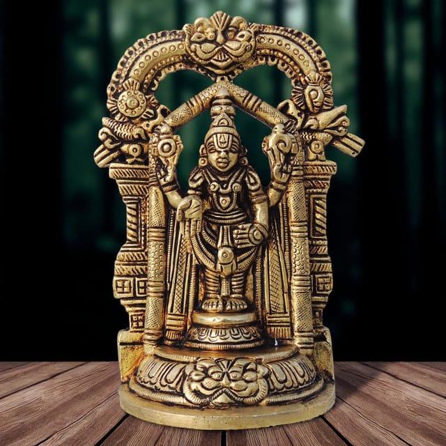 Brass Showpiece Tirupati Bala Ji God Idol Statue - 4*2*5.6 Inch (BS1449 C)
