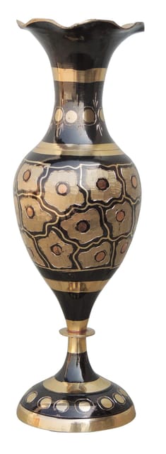 Brass Home & Garden Decorative Flower Pot, Vase - 3.5*8.5*10.7 Inch (F582 A)