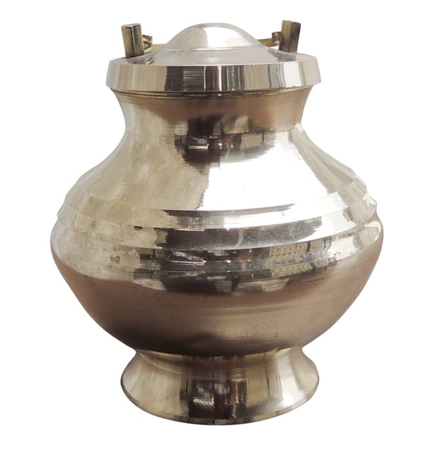 Brass Showpiec Gangajali No. 5.5 , 500 ML - 4.2*4.2*5 Inch (Z613 K)