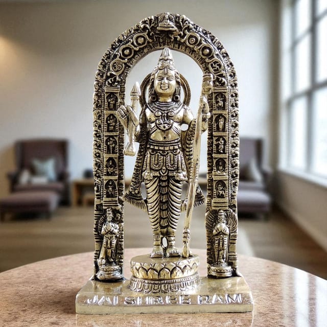 Brass Showpiece Ramlala God Idol Statue - 4*2.5*7 Inch (BS1717 F)