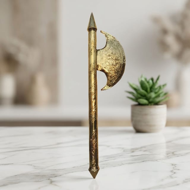 Brass Bhagwan Parshuram Farsa - 7.5*1.5*30 Inch (Z621 F)