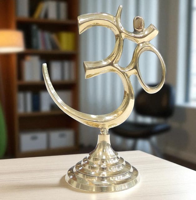 Brass Home Decor Standing Om - 4.5*2.5*6.5 Inch (F785 D)
