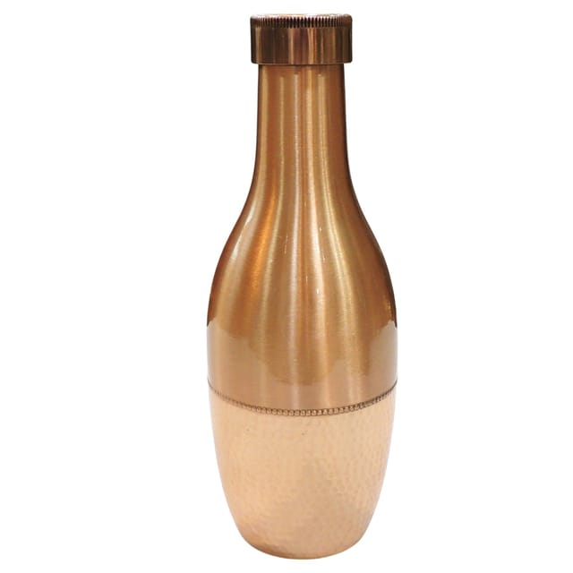 Copper Dringking Water Bottle - 4*4*11 Inch (BC202 B)