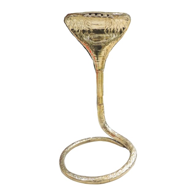 Brass Shvling Snake - 10.5*10.5*19.5 Inch (Z661 K)