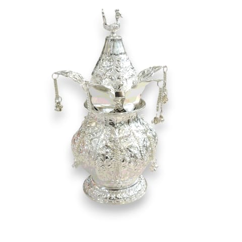 Brass Decorative Kalash, Diwali Gifting Item - 6.5*6.5*11 Inch (AT070 D)