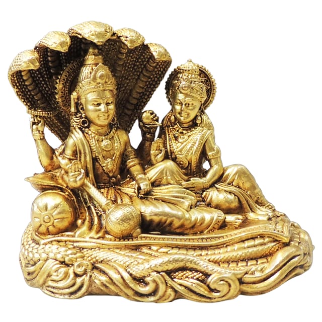 Brass Decorative Showpiece Ganesh Ji Statue, God Idol Statue- 3.5*2*3 Inch (BS1730 B)